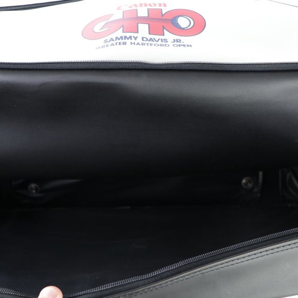 Vintage Canon Sammy Davis Jr Golf Leather Bag - Picture 8 of 8